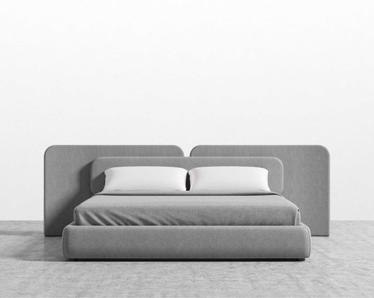 Angelo Bed (Bed Size: Queen, Modern Felt: Malmo)