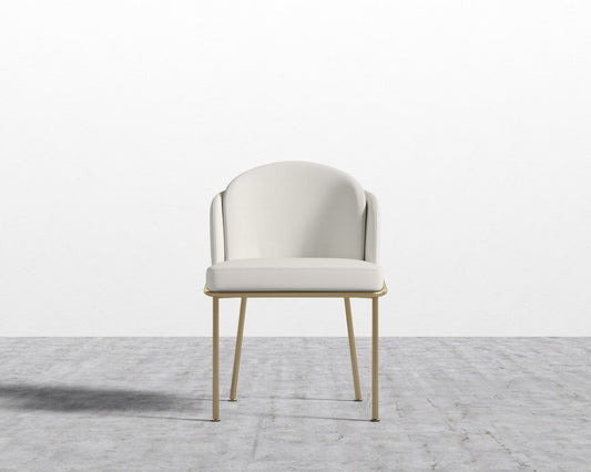 Angelo Dining chair (Alesund, Brass Legs)