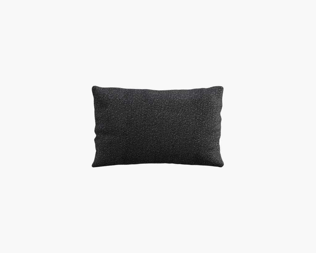 Rectangular Pillow _ Caviar Boucle